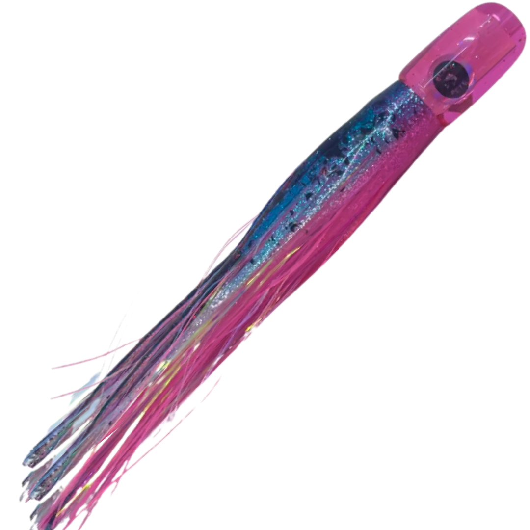 Black Pete Billmark Bluefin Candy 6" Skirted Marlin and Tuna Trolling Lure-Otto's  Tackle World