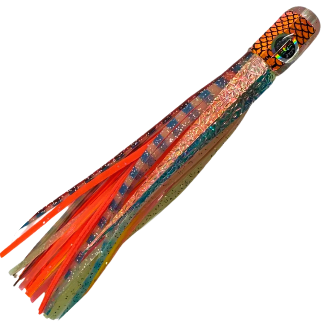 Black Pete Billmark Bluefin Candy 6" Skirted Marlin and Tuna Trolling Lure-Otto's  Tackle World