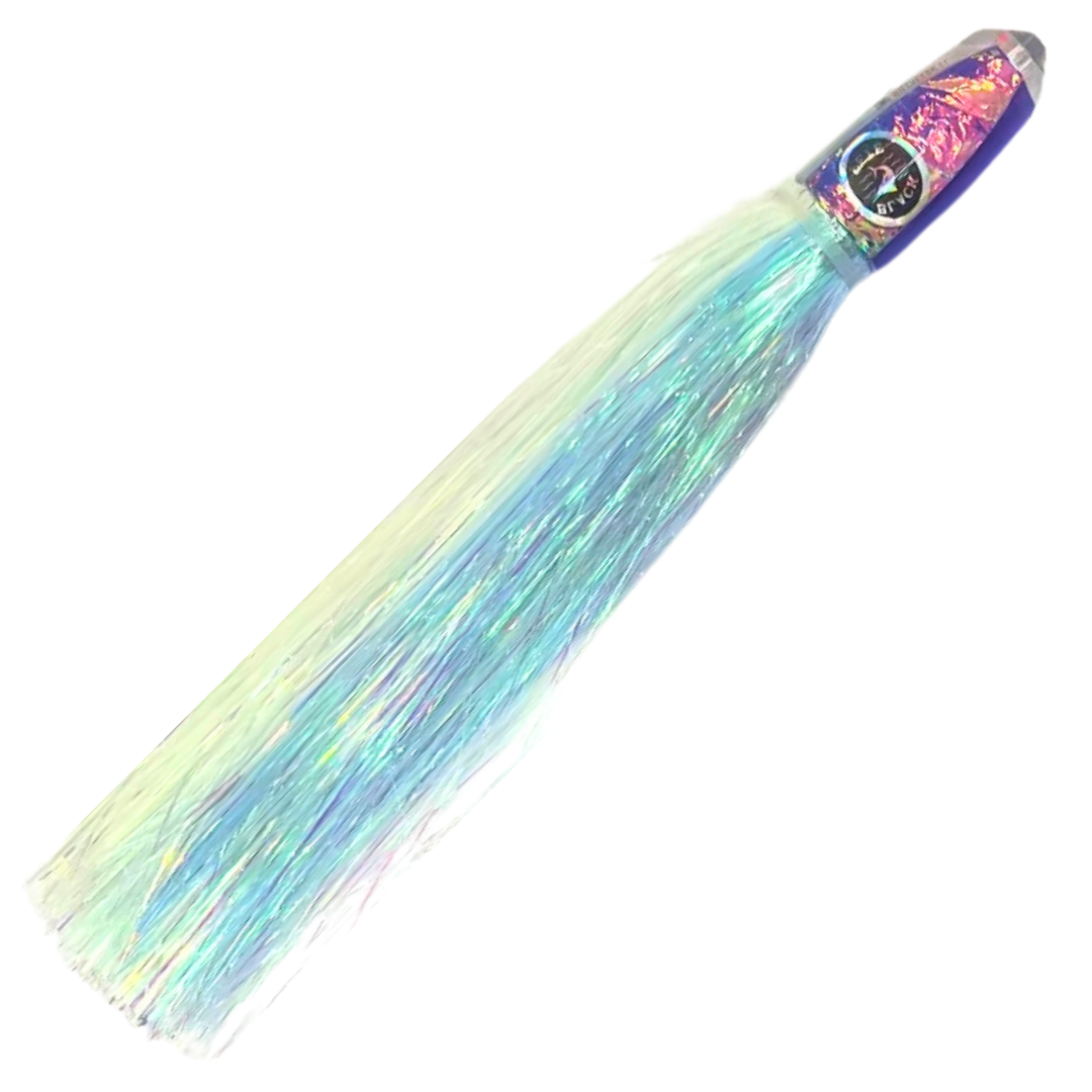 Billmark 8'' POG Crinkle Head Bullet Tuna Lure