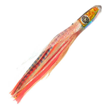 Billmark 8'' POG Crinkle Head Bullet Tuna Lure