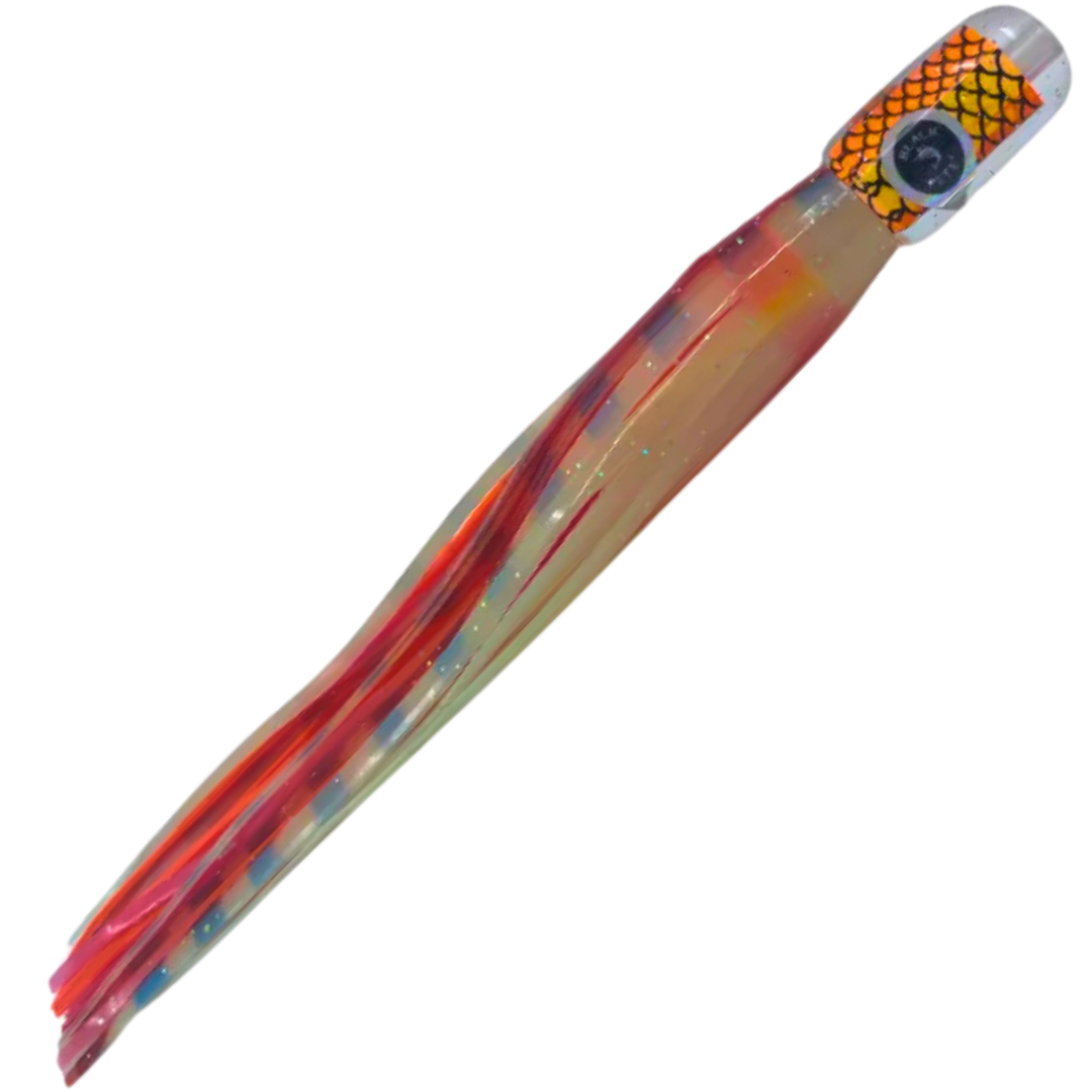 Black Pete Billmark Bluefin Candy 6" Skirted Marlin and Tuna Trolling Lure-Otto's  Tackle World
