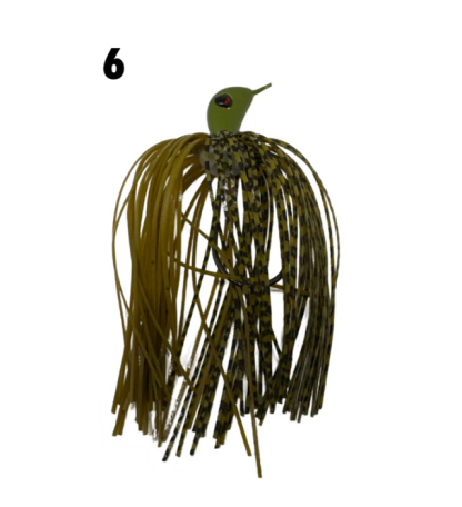 Spin Wright Cod 1/2oz Spinnerbait Single Colorado Rigged 4"