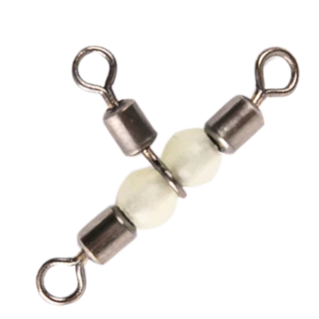 Wise Angler Crossline Rolling Swivel w/ Beads