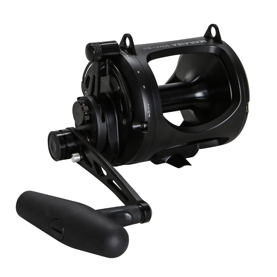 Okuma Makaira Black 50W LBS Lever Drag Fishing Reel