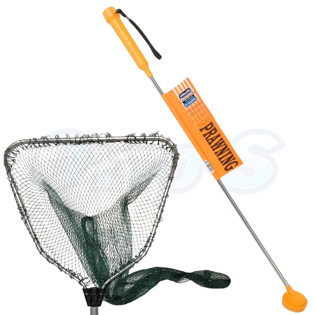 Prawning Light And Net Combo