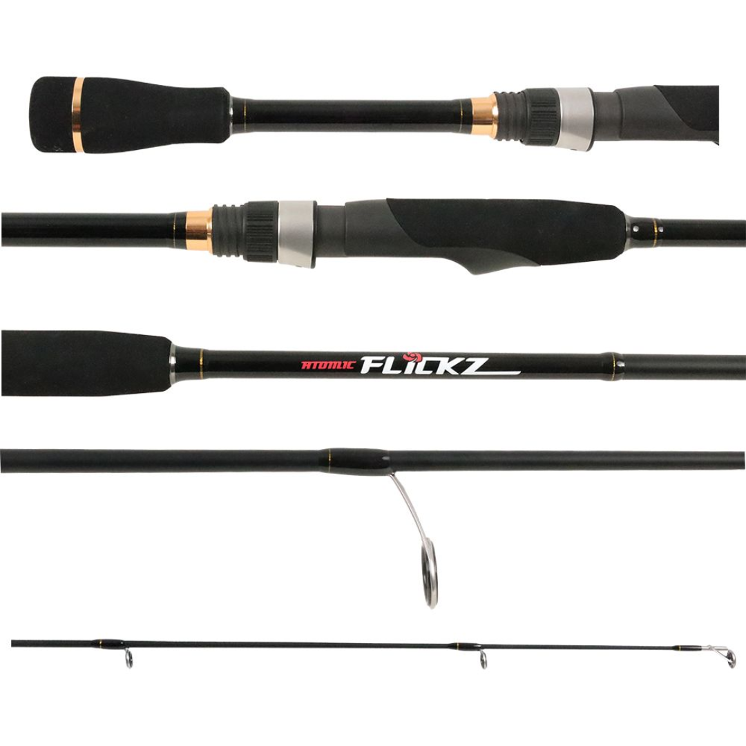 Atomic Flickz Spinning Fishing Rods 