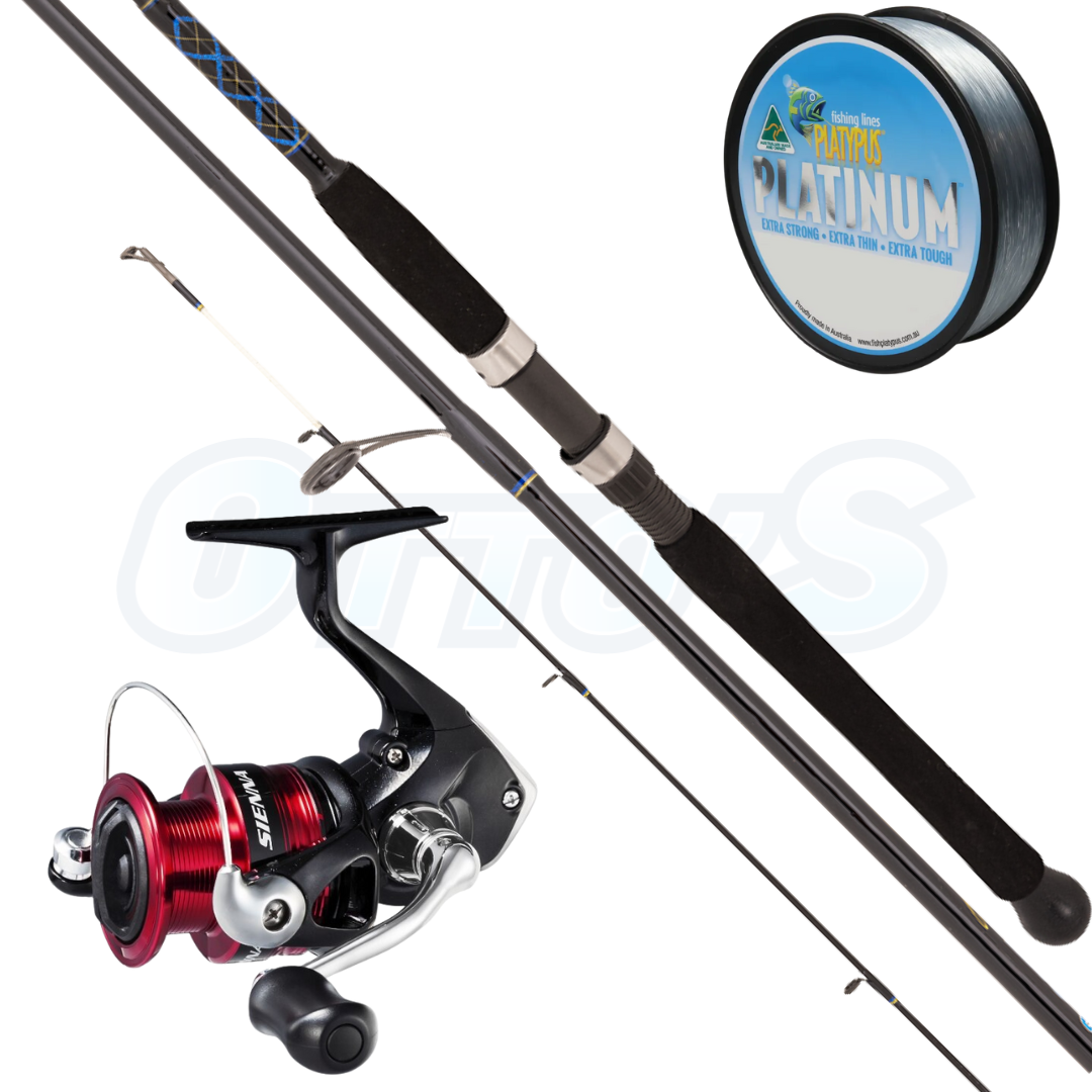 Quality Kids and General Bait Combo Ugly Stik 662UL And Shimano Sienna 2500