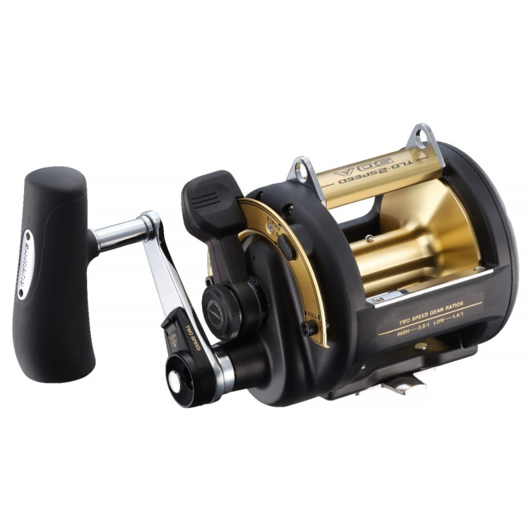 Shimano TLD 2 Speed 50 LRSA Overhead Fishing Reel