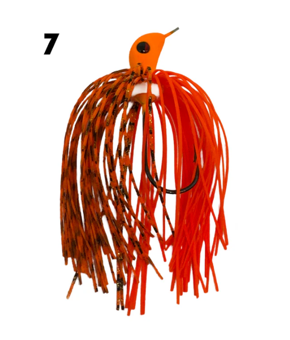 Spin Wright Cod 1/2oz Spinnerbait Single Colorado Rigged 4"