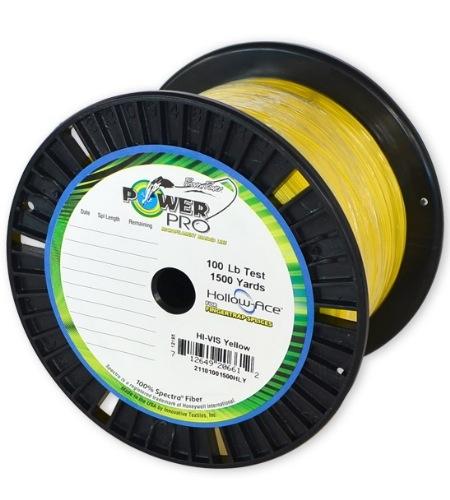 Power Pro Hollow-Ace 1500 Yards Hi-Vis Yellow-Otto's Tackle World