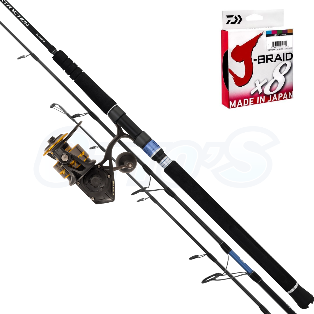 Penn Battle III and Abu Garcia Veritas Light Combo