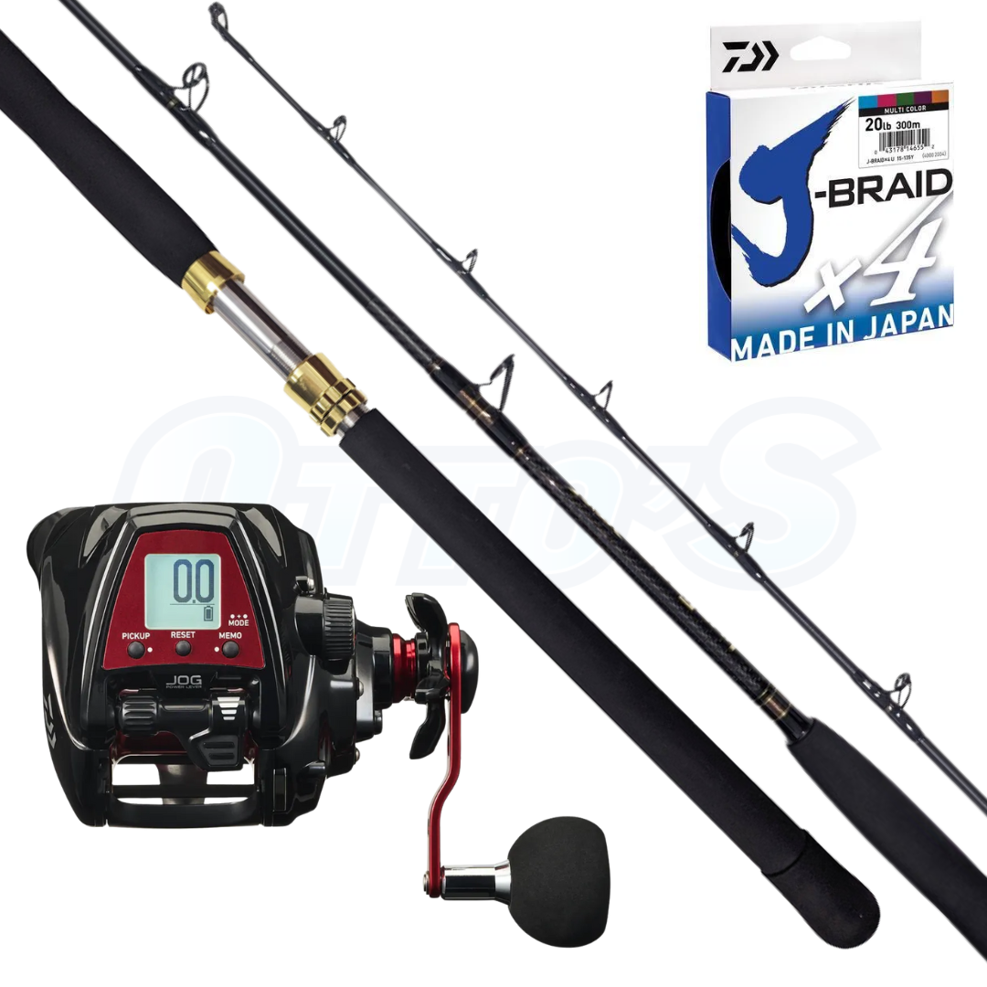 Daiwa Leobritz & Wilson Assist Medium Demersal Electric Fishing Combo