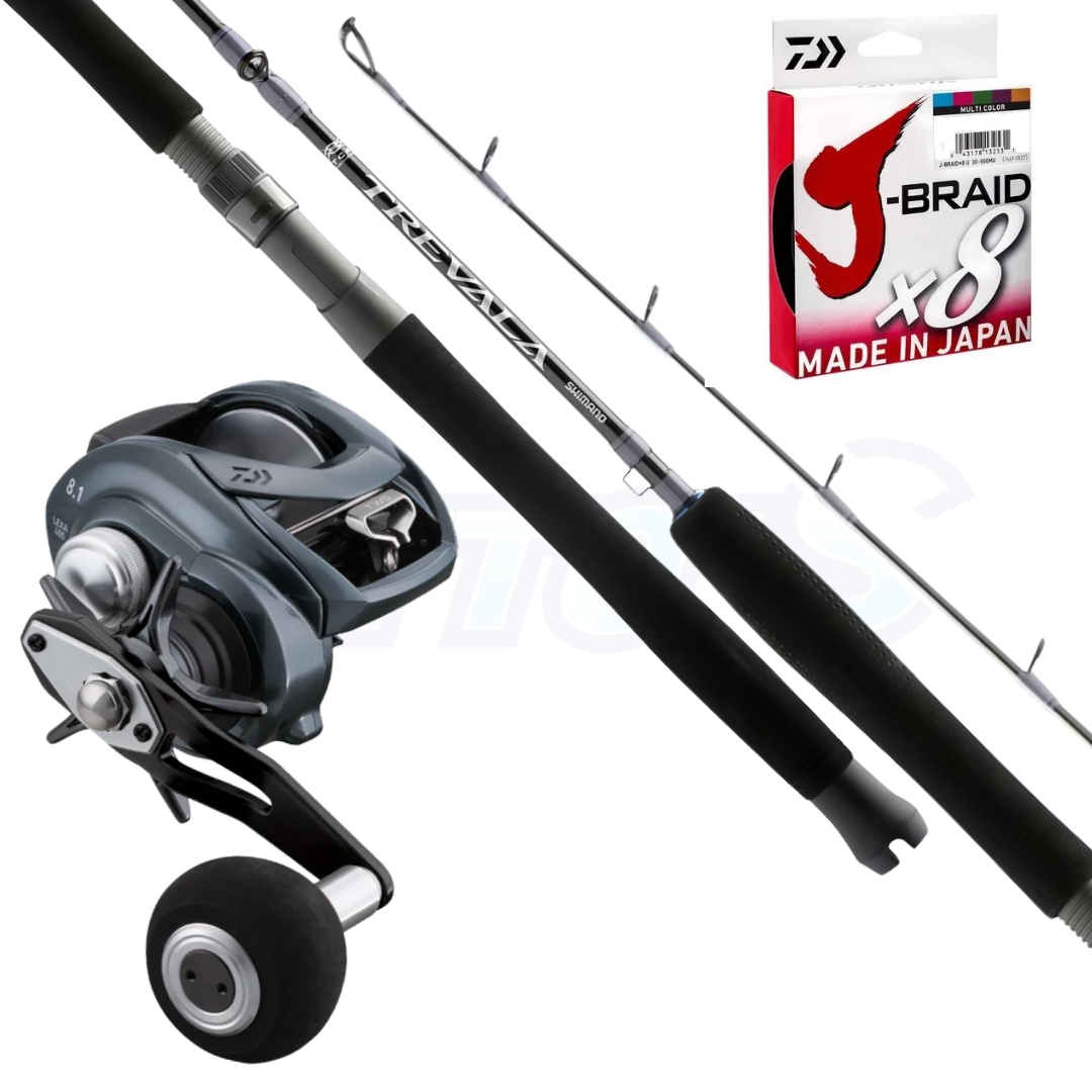 Shimano Tranx and Anthem Heavy Overhead Combo