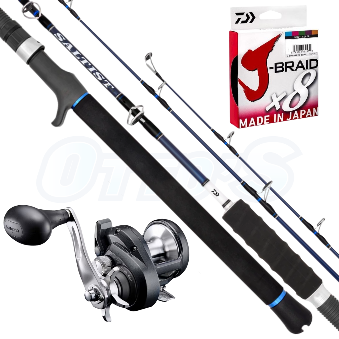 Shimano Torium and Daiwa Saltist Hyper Livebait Combo