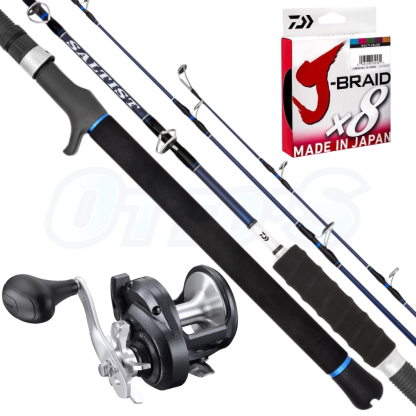Shimano Torium and Daiwa Saltist Hyper Livebait Combo Heavy