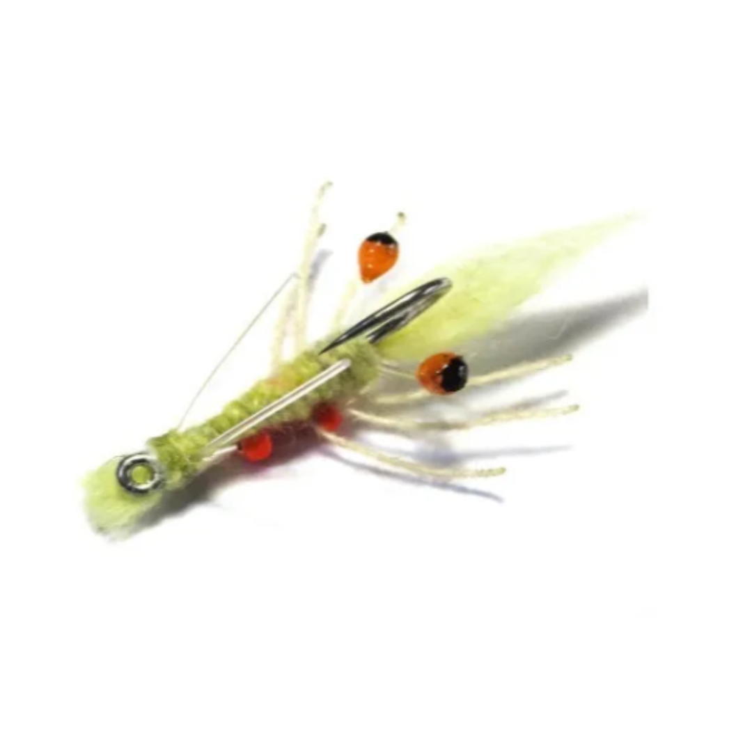 H20 James' Sand Prawn Saltwater Fly Pattern Size #2-Otto's  Tackle World