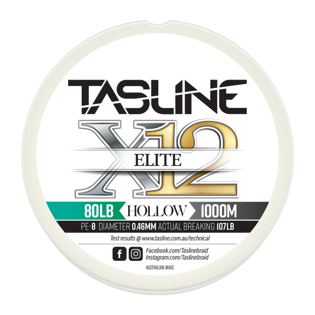 Tasline Elite Hollowcore 1000m X12