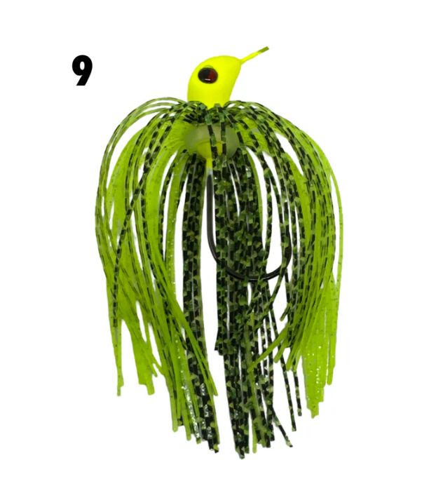 Spin Wright Cod 1/2oz Spinnerbait Single Colorado Rigged 4"