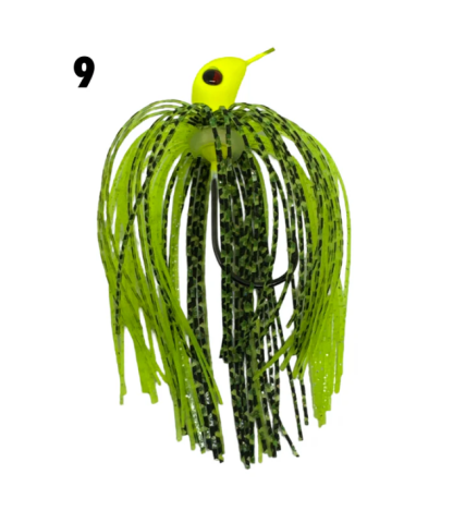 Spin Wright Cod 1/2oz Spinnerbait Single Colorado Rigged 4"