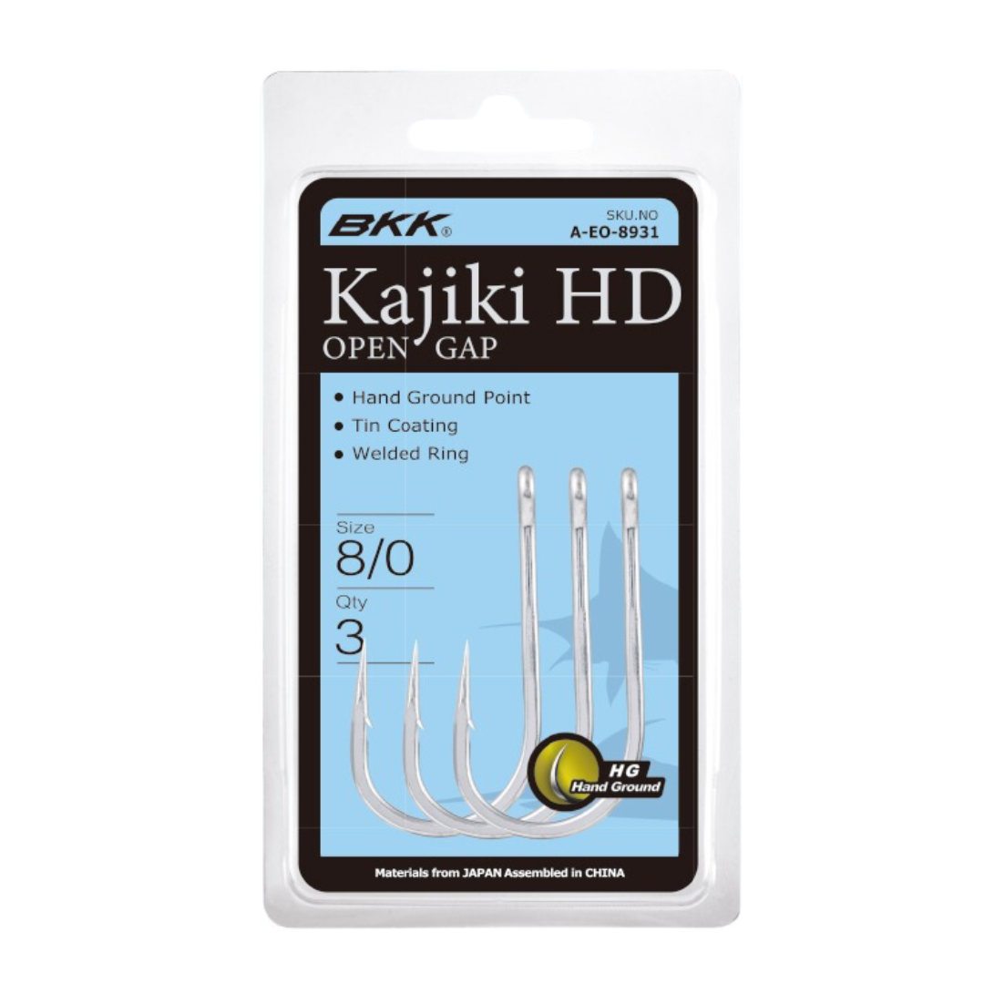 BKK Kaki HD Open Gap Trolling Gamefishing Hooks