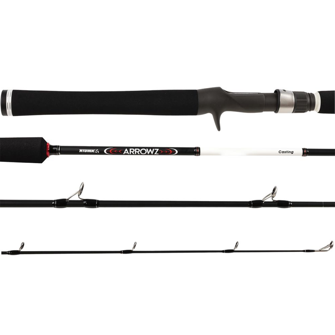 Atomic Arrowz Baitcaster Fishing Rods-Otto's  Tackle World