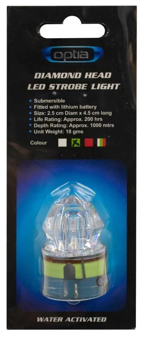 Optia Diamond Head LED Strobe Swordfish / Blue Eye Light 