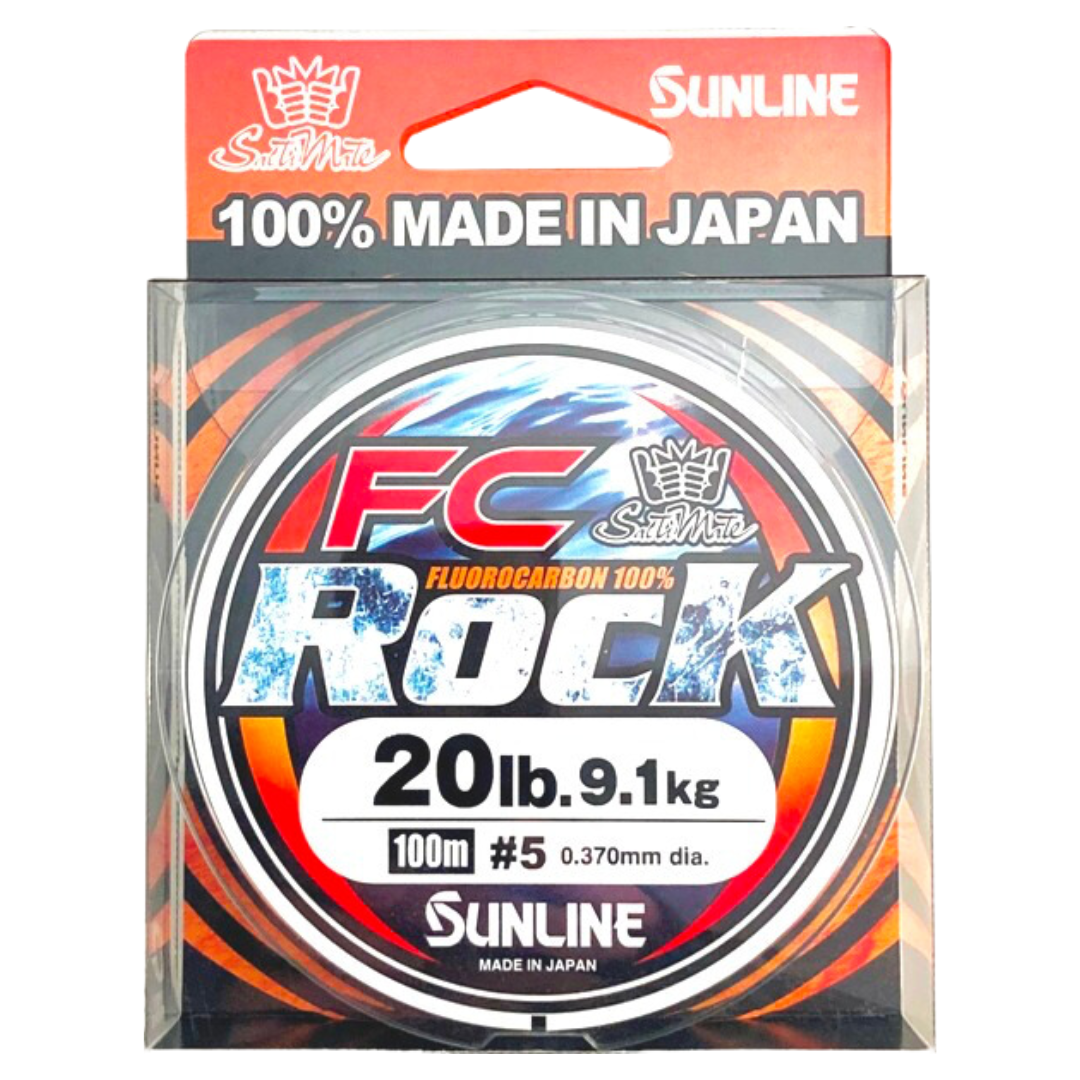 Sunline FC Rock Fluorocarbon Fishing Leader Line-Otto's  Tackle World