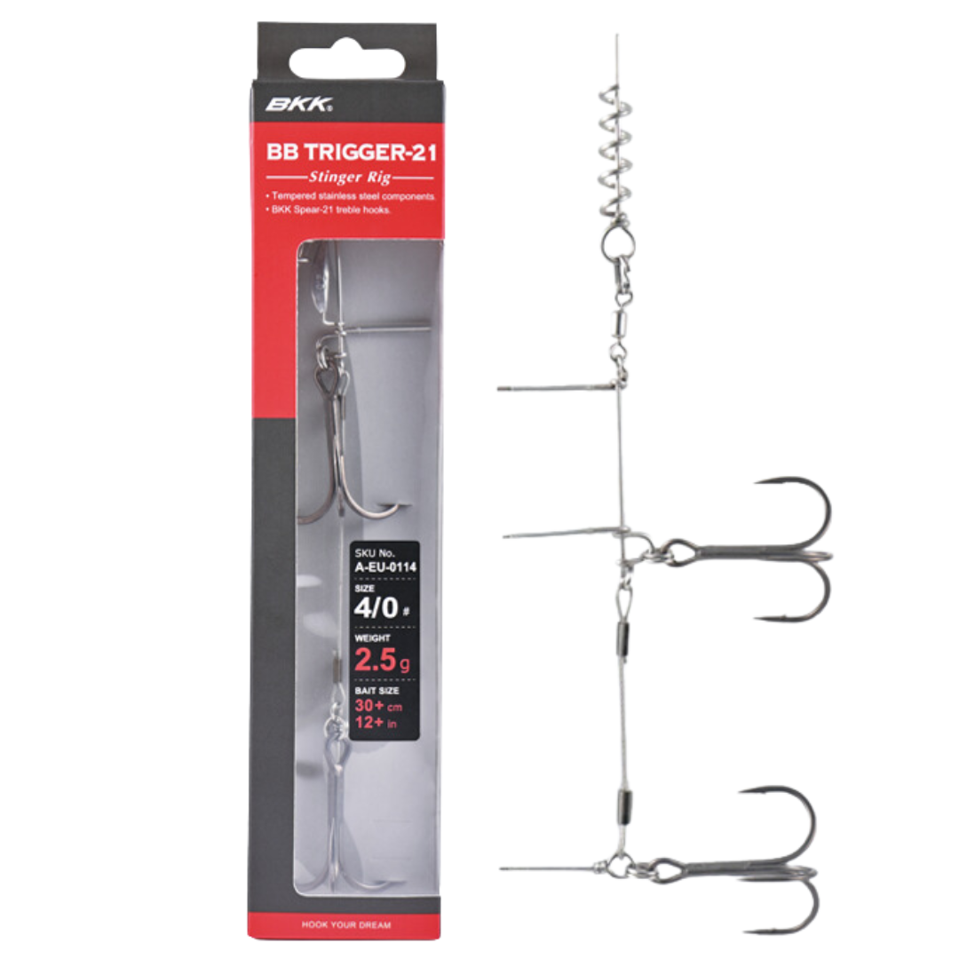 BKK BB Trigger 21 Soft Plastic Stinger Rig
