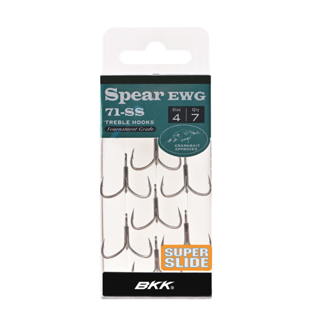 BKK Spear EWG-71 SS Treble Fishing Hook