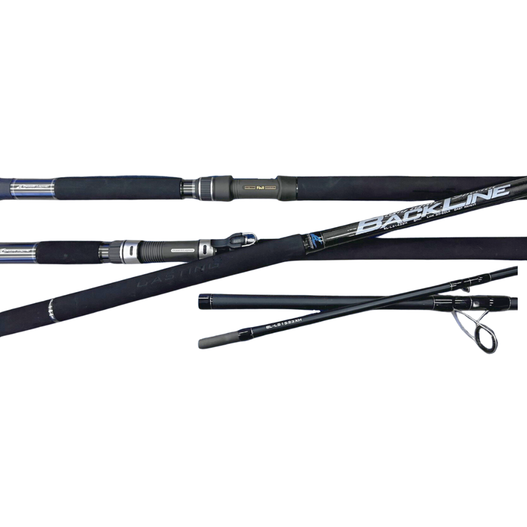 Oceans Legacy Backline Low Mount Drone Fishing Rods 