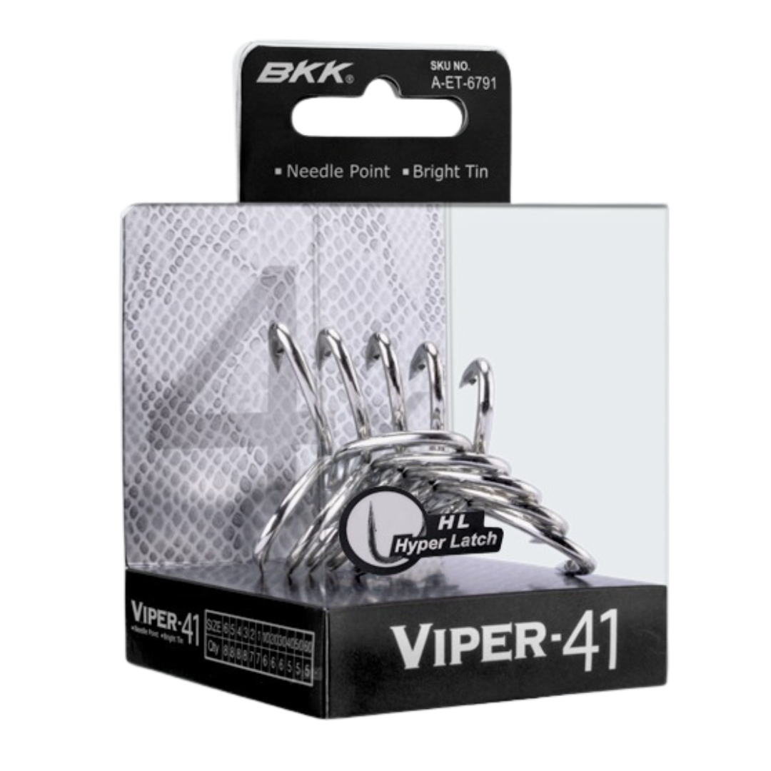 BKK Viper-41 Treble Hooks-Otto's  Tackle World
