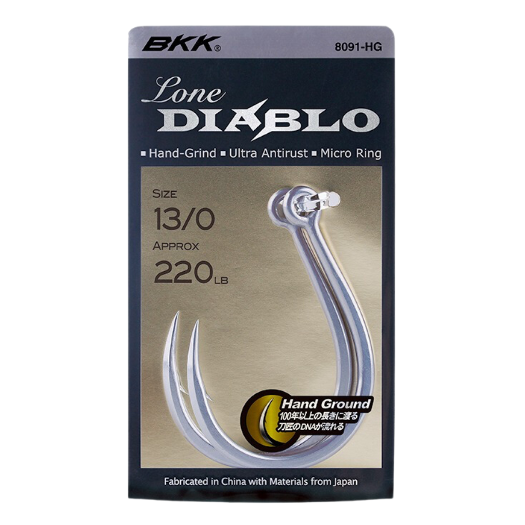BKK Lone Diablo 8091-HG Fishing Hooks-Otto's Tackle World