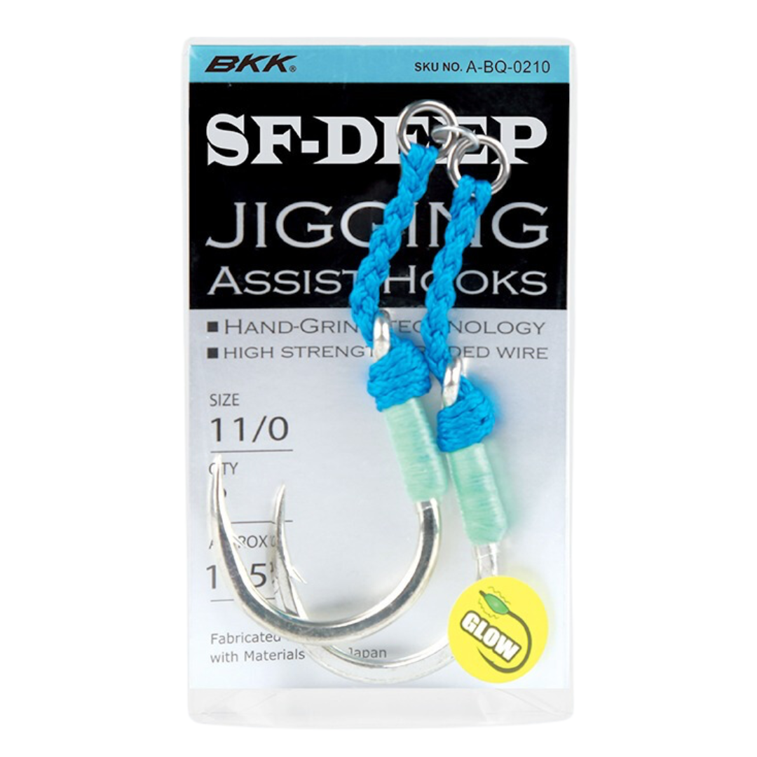 BKK Heavy Jigging SF8090-HG Assist Fishing Hooks-Otto's Tackle World