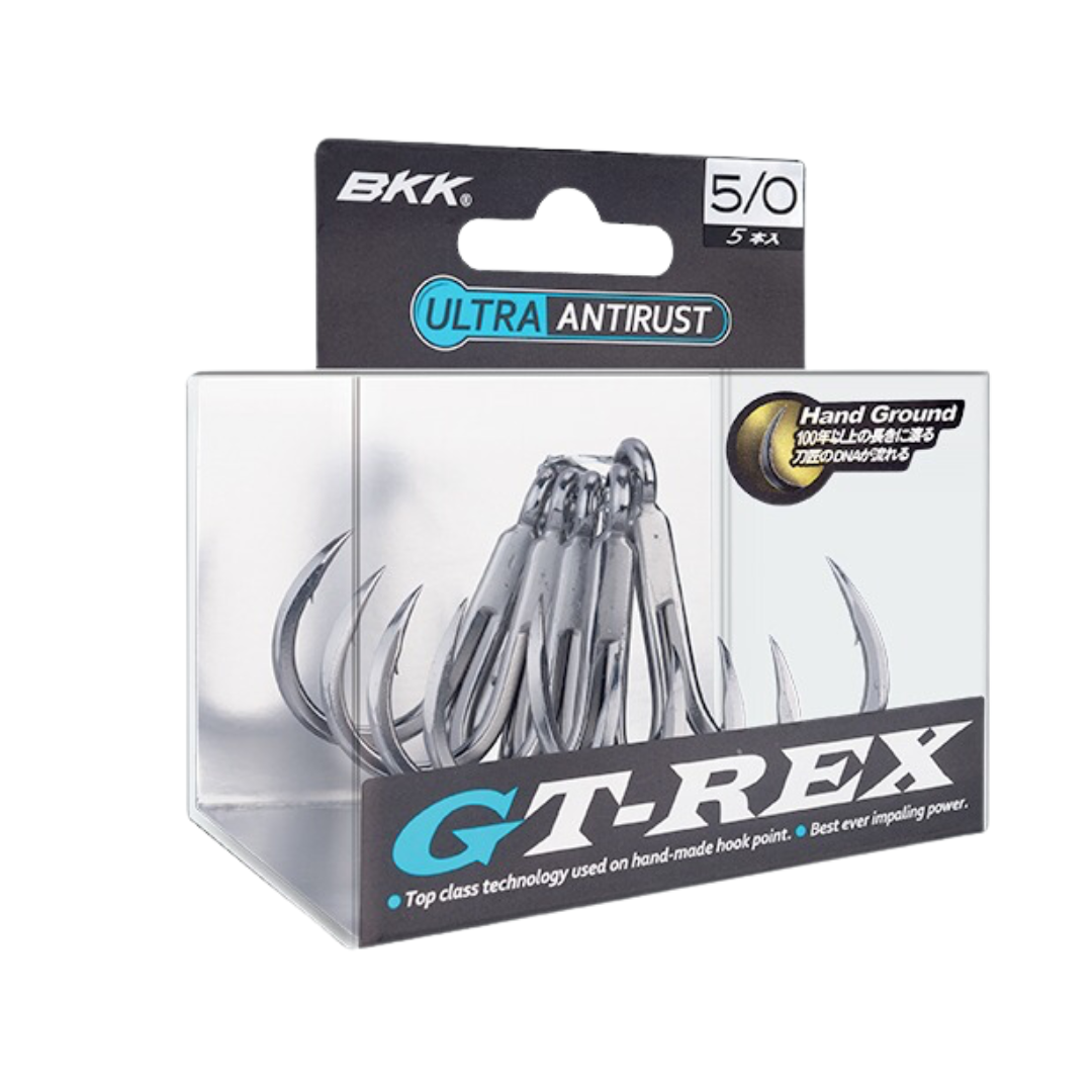 BKK GT-REX 6071-7X-HG Fishing Treble Hooks-Otto's  Tackle World
