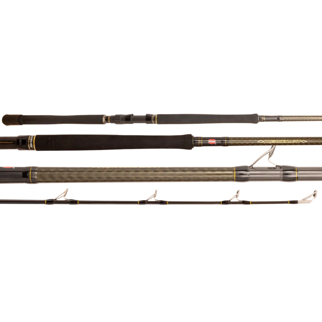 Penn Mercinary 8020MH 7-15kg 8'0" Overhead LBG Casting Rod