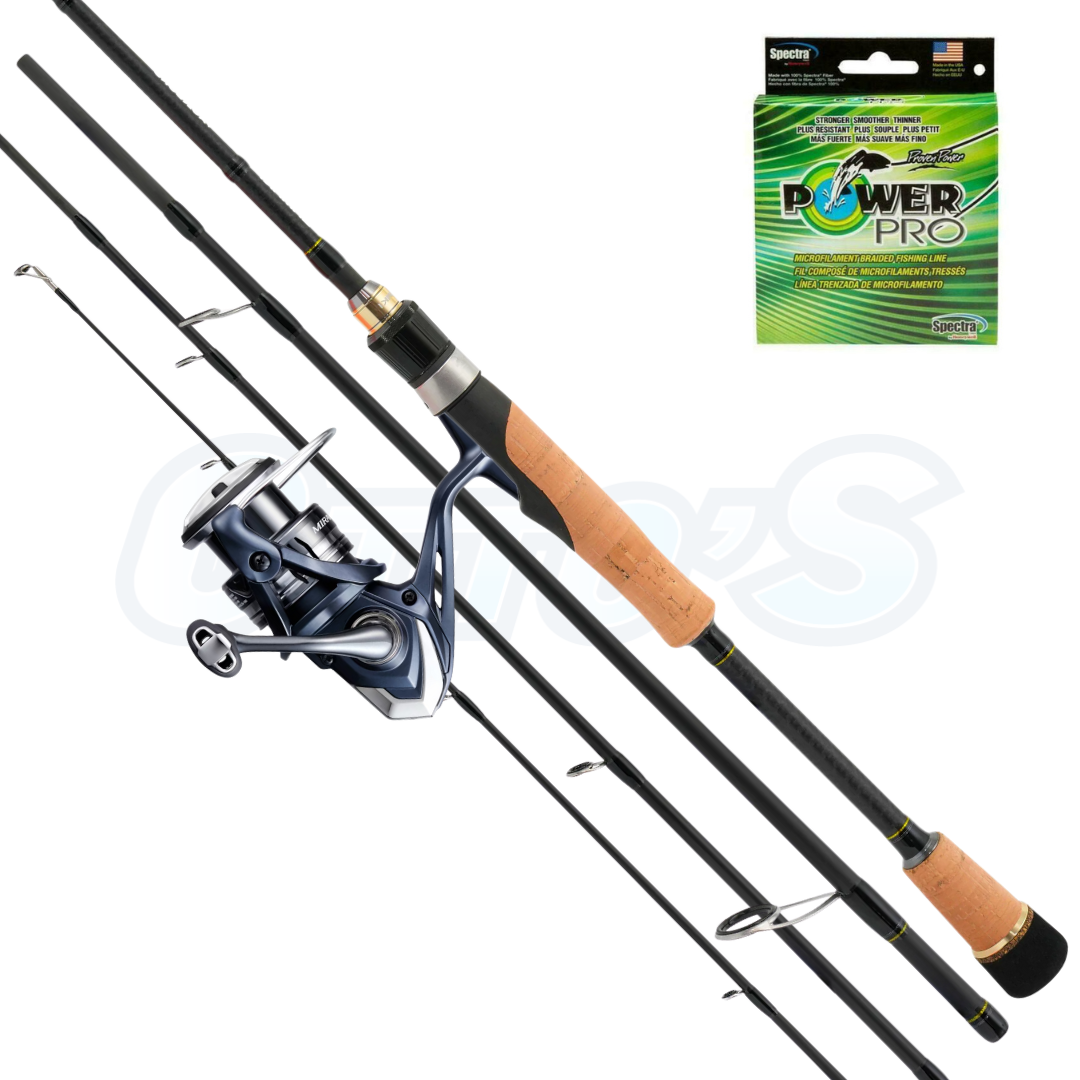 Shimano Miravel and Samaki Zing Travel Combo Light