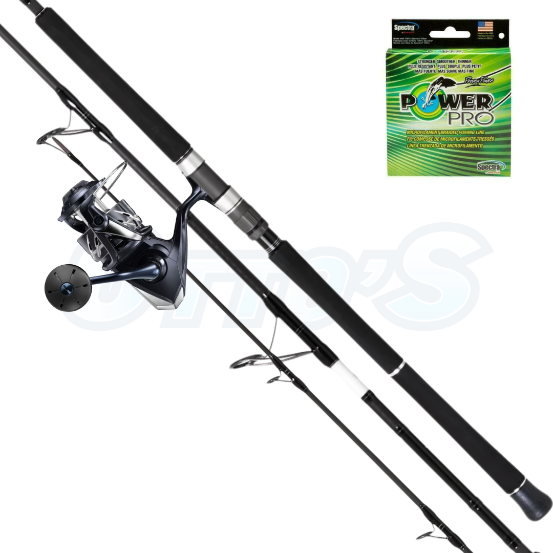 Shimano Stradic SW and Jewel Travel GT Stickbait/Popping Combo