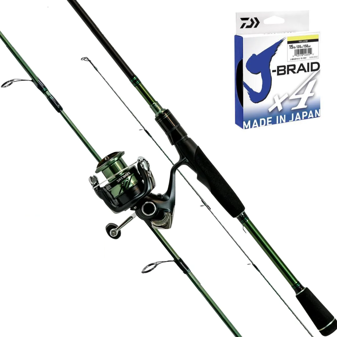Shimano Symetre 702SPH Heavy Spinning Fishing Combo