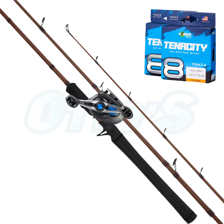 Cod And Barramundi Fishing Medium Shimano Baitcast Travel Combo