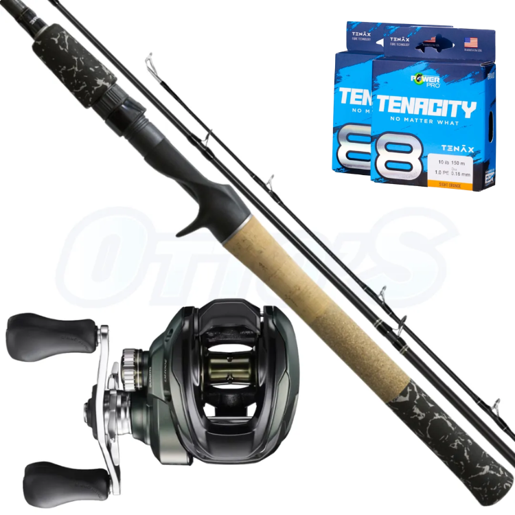 Wilson Blade N Tails & Shimano Curado M Baitcast Fishing Combos