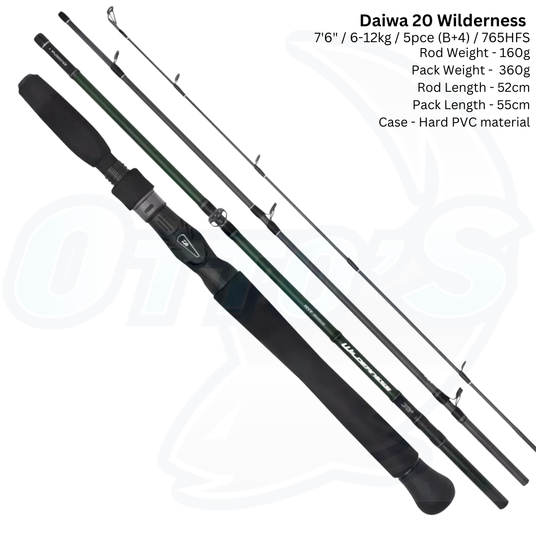 Daiwa 20 WILDERNESS Spinning Fishing Rod