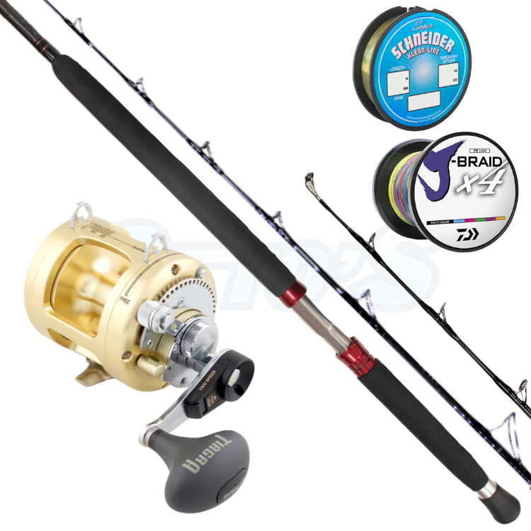 Venom & Shimano Tiagra 15kg LBG Overhead Fishing Combo
