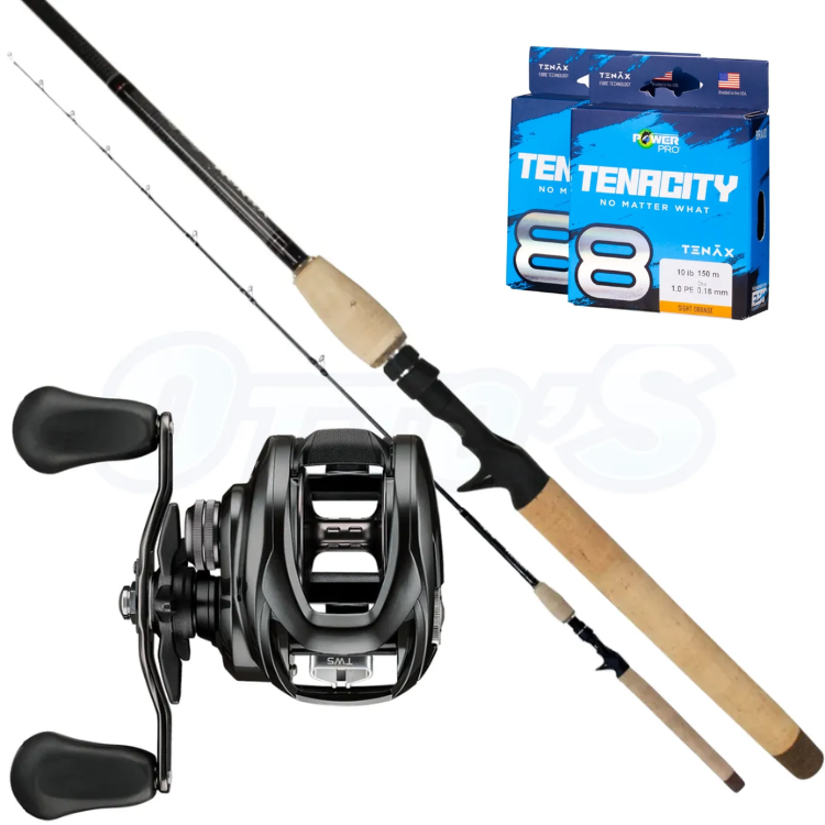Daiwa Tatula 300H and Wilson Barra Monster 6ft Baitcast Fishing Combo