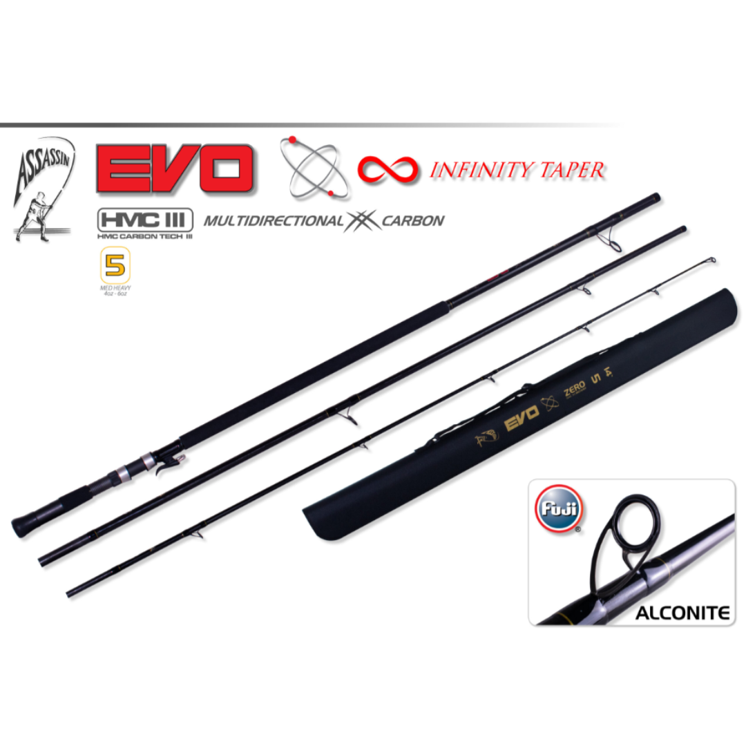 Assassin Evo Infinity Spinning Fishing Rod-Otto's  Tackle World