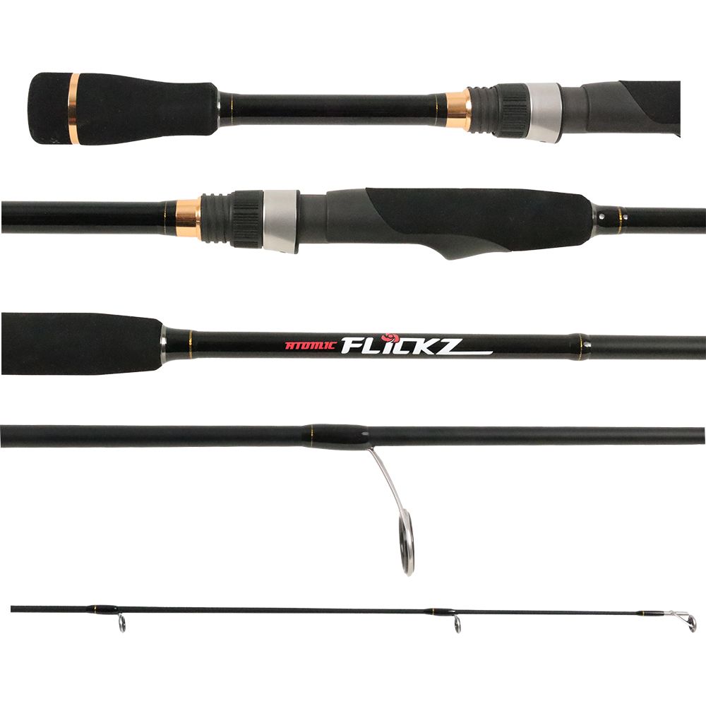Atomic Flickz Spinning Fishing Rods 