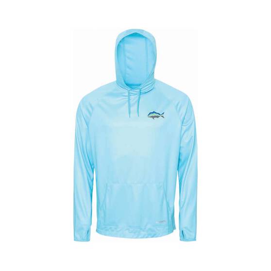 SHIMANO BLUE SNAPPER HOODED TECH TEE