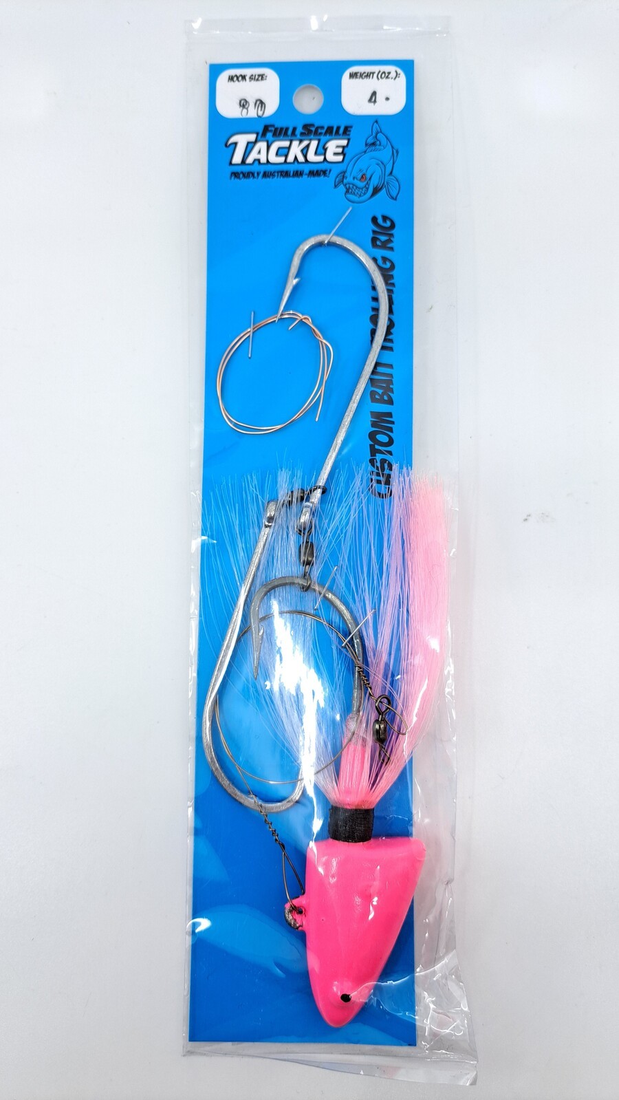 Mackerel Bait Trolling Rig with Single Strand Wire-Otto's  Tackle World