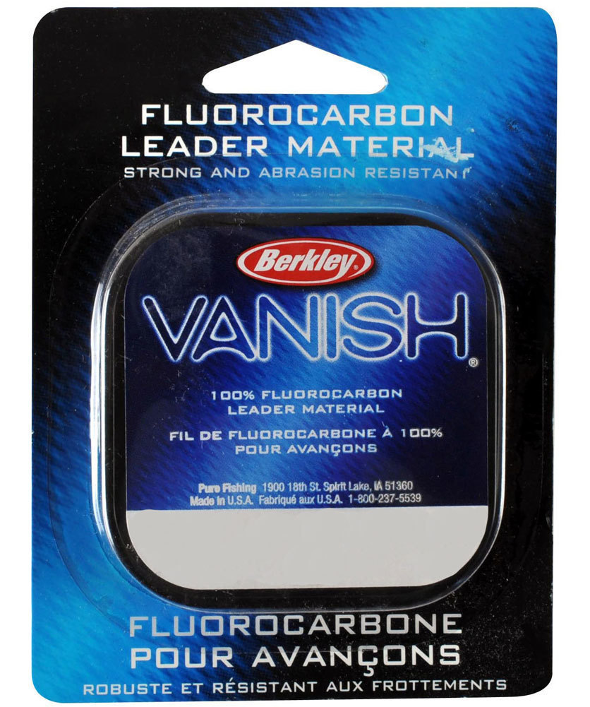 Berkley Vanish Fluorocarbon Fishing Leader Line-Otto's Tackle World