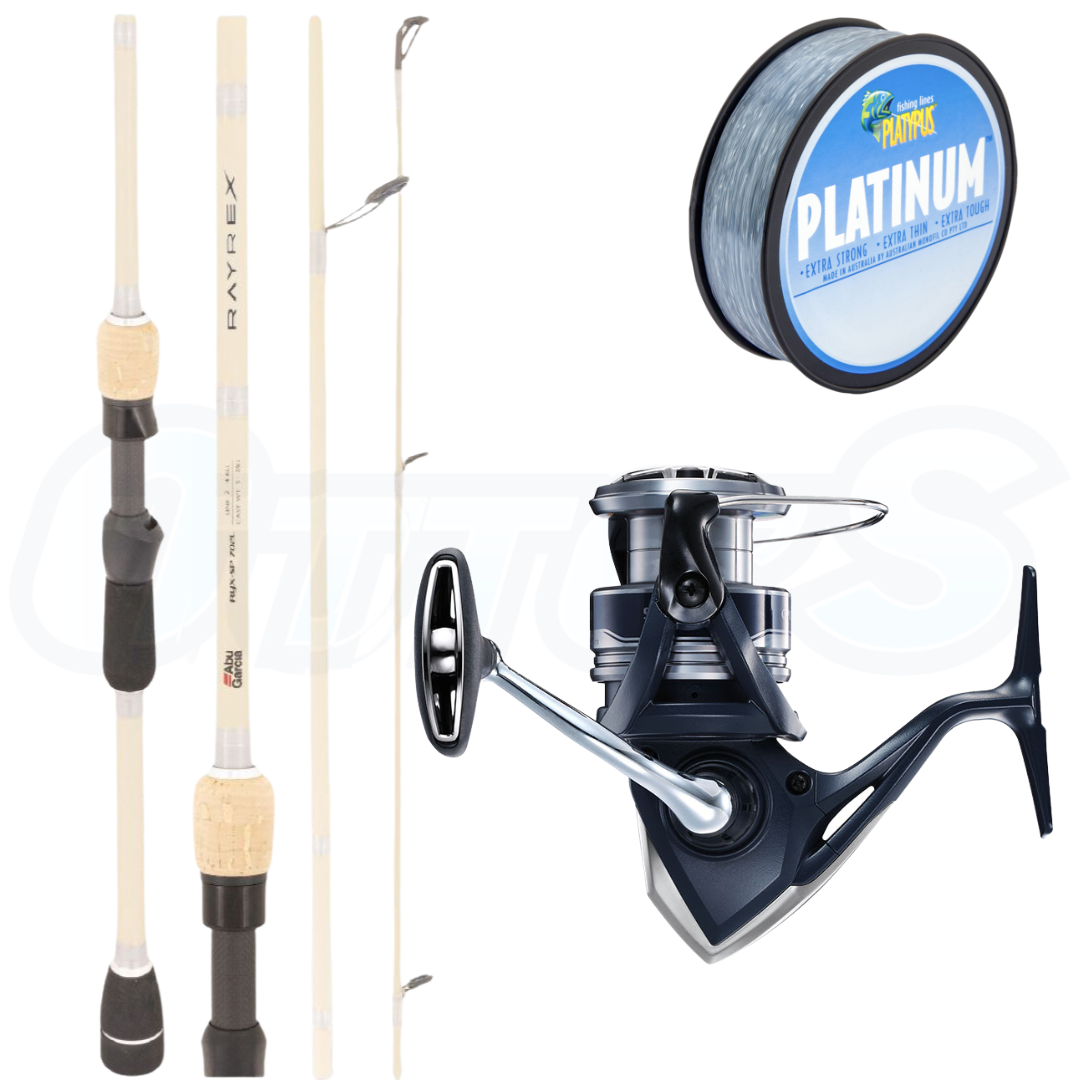Blackfish Combo Shimano Catana 3000 and Abu Rayrex Rod