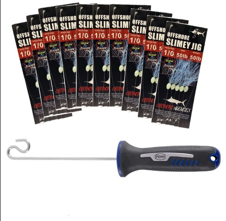 Offshore Deepwater Slimey Slayer Bait Jig Slimy Bait Jig Sabiki 